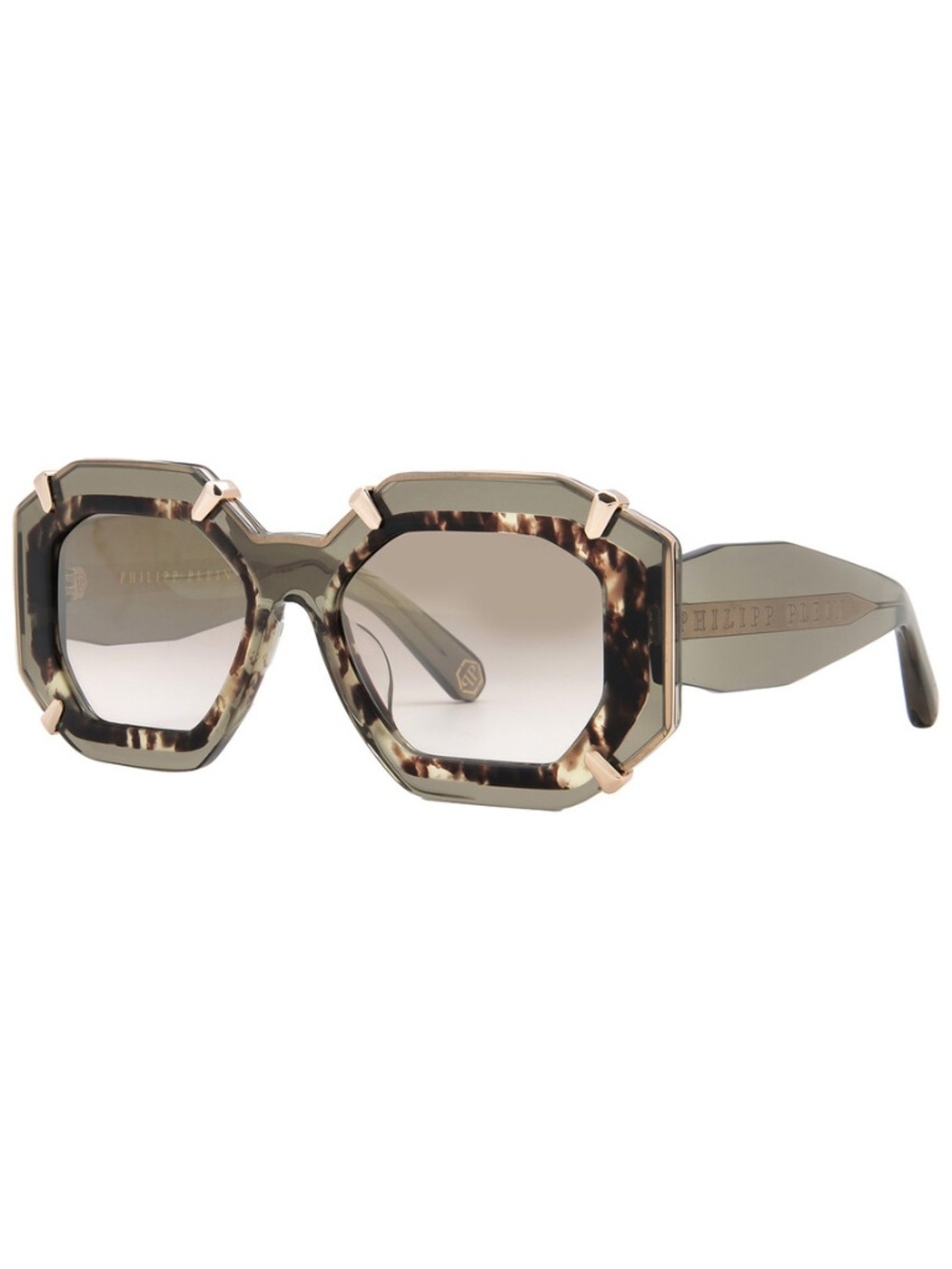NWT | Philipp Plein | Geometric Supreme Star Sunglasses - SPP098V
